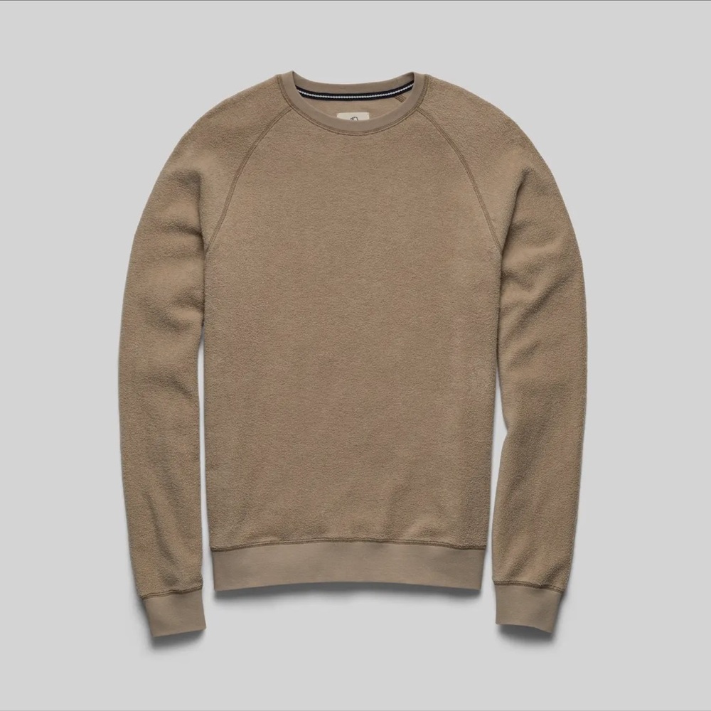 Men’s Butch Fuzzy Fleece Crewneck Big & Tall Chinchilla NWT – only 2 Available